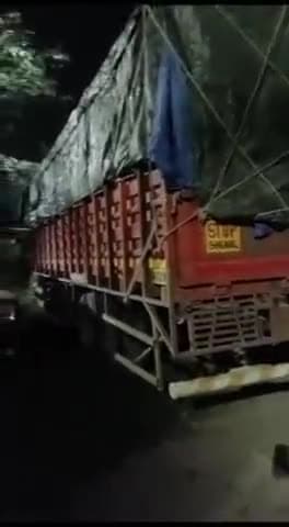 कांटी: दरभंगा मोड़ से पुलिस ने गुप्त सूचना पर 40 किलो गांजा के साथ ट्रक चालक गिरफ्तार,ट्रक जप्त