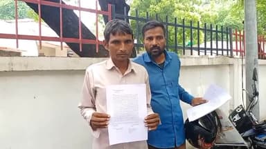 उन्नाव: थाना हसनगंज के ग्राम घौरा के रहने वाले ओम प्रकाश के घर मे भूमाफिया ने किया कब्ज़ा पीड़ित ने एसपी को दिया शिकायती पत्र