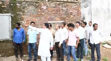 छोटीसादड़ी: मंत्री उदय लाल आंजना ने छोटी सादड़ी में निर्माण कार्यों का किया निरीक्षण