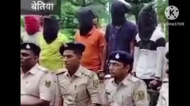 बगहा: बेतिया में पुलिस टीम ने अंतर्राष्ट्रीय चोर गिरोह पर की कार्रवाई, 7 लोगों को किया गिरफ्तार