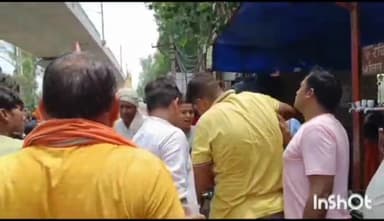 मोदीनगर: सैंथली में शिव कावंंड में हनुमान सेवा समिति शिविर में भंडारे का हुआ आयोजन