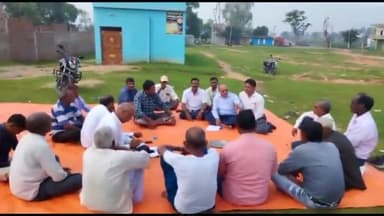 कटकमदाग: अखिल भारतीय कुशवाहा महासभा के पुनर्गठन को लेकर बानादाग पहाड़ी के समीप हुई बैठक