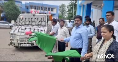 मेदिनीनगर (डालटनगंज): जन्म-मृत्यु निबंधन अनिवार्य रूप से कराने के उद्देश्य से समाहरणालय परिसर से पलामू उपायुक्त ने जागरूकता रथ किया रवाना