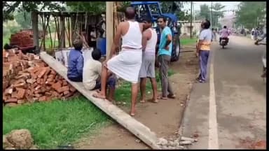 बेन: बेन सूर्य मंदिर के समीप बिजली पोल में अज्ञात वाहन ने मारी टक्कर, बिजली पोल क्षतिग्रस्त होने से बेन बाजार की बिजली बाधित