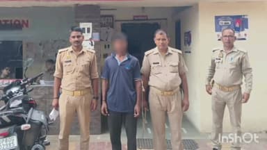 आगरा: सदर बाजार थाना पुलिस ने शातिर चोर को सीओडी मैदान के पास से किया गिरफ़्तार, चोरी का माल बरामद