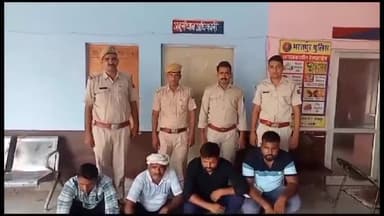 कामां: जुरहरा पुलिस ने जानलेवा हमला करने के मामले के चार आरोपी न्यायालय में किए पेश न्यायालय ने भेजे जेल