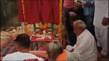 हिण्डोली: उमर ग्राम में संपर्क सड़क के लोकार्पण समारोह में राज्य मंत्री अशोक चांदना ने की शिरकत