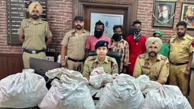 ਐਸਏਐਸ ਨਗਰ ਮੁਹਾਲੀ: ਪੁਲਿਸ ਨੇ ਇਕ ਔਰਤ ਅਤੇ ਤਿੰਨ ਯੁਵਕਾਂ ਨੂੰ ਗ੍ਰਿਫ਼ਤਾਰ ਕਰ 24 ਕਿਲੋ ਗਾਂਜਾ ਕੀਤਾ ਬਰਾਮਦ, ਐਸਐਸਪੀ ਦਫਤਰ ਵਲੋ ਸਾਂਝੀ ਕੀਤੀ ਗਈ ਜਾਣਕਾਰੀ