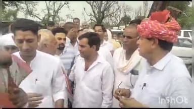 नांगल राजावतान: कृषि विपणन मंत्री मुरारी लाल मीणा ने नांगल राजावतान क्षेत्र के मलवास में सड़क निर्माण का शुभारंभ किया