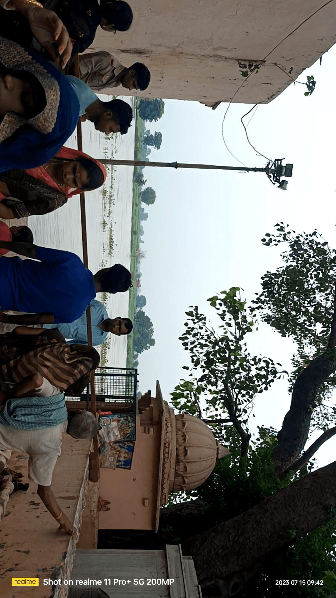 रेणुका धाम #शनि देव मंदिर #यमुना नदी में पानी red जोन के पार हाई अलर्ट जारी