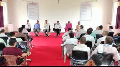 लवाण: लवाण पंचायत समिति सभागार में प्रधान की अध्यक्षता में हुई बैठक, राज्यमंत्री के जन्मदिन पर आयोजित होगा रक्तदान शिविर