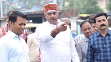 हुज़ूर: भाजपा विधायक रामेश्वर शर्मा ने कोलार सिक्स लेन का किया दौरा, अधिकारियों को दिए आवश्यक दिशा निर्देश