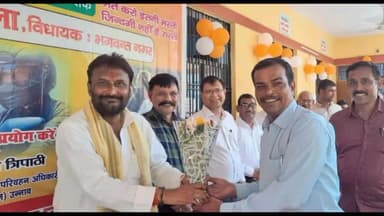 उन्नाव: उन्नाव एआरटीओ कार्यालय में सड़क सुरक्षा पखवाड़ा की शुरुआत करने पहुंचे भगवंत नगर विधायक आशुतोष शुक्ला