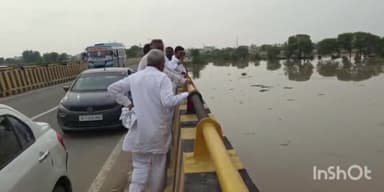 खाजूवाला: खाजूवाला, रावला, घड़साना के किसान पहुंचे आईजीएनपी की 629 आरडी, सिंचाई विभाग के अधिकारियों से की चर्चा