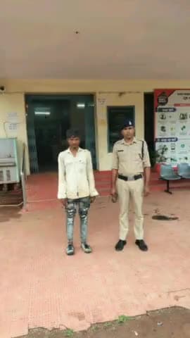 नगपुरा गोठान से लोहे के एंगल की चोरी करने वाले आरोपी को मंदिर हसौद पुलिस ने किया गिरफ्तार