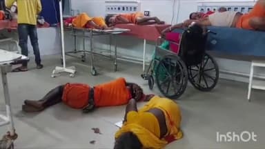 जमुई: महादेव सिमेरिया के पास कांवरियों से भरी पिकअप और ट्रैक्टर के बीच हुई टक्कर में एक कांवरिया की हुई मौत,13 कांवरिया घायल