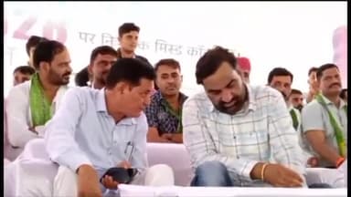 टोंक: नागौर सांसद हनुमान बेनीवाल ने टोंक कृषि मंडी में आयोजित कार्यक्रम के दौरान गहलोत सरकार पर बोला हमला