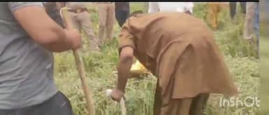 मीरगंज: बल्ली के मजरा मलूकपुर में खेत में निकला अजगर, वन विभाग की टीम ने पकड़वाकर सुरक्षित स्थान पर छुड़वाया