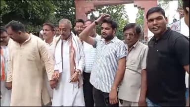 मुरादाबाद: कांग्रेस कमेटी अल्पसंख्यक विभाग ने अंबेडकर का अपमान करने वाली महिला के खिलाफ कार्रवाई की डीएम को सौंपा ज्ञापन