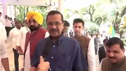 CM Arvind Kejriwal at #OppositionMeeting:

PM Modi got a chance to rule the country for 10 years & he has made a complete mess of almost every sector:
❌Hatred amongst people