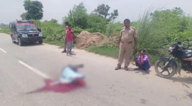 सवायजपुर: दलेलपुर पुलिया पर ट्रैक्टर ट्राली से कुचलकर बाइक चालक पिता की हुई मौत, पुत्र हुआ घायल