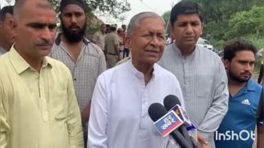 पलवल: पूर्व मंत्री सुभाष कत्याल ने पलवल के बाढ़ ग्रस्त गांवों का किया दौरा, कहा- ग्रामीणों की हर संभव मदद कर रही है सरकार