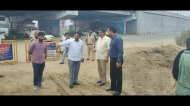 ਨਵਾਂਸ਼ਹਿਰ: ਡਿਪਟੀ ਕਮਿਸ਼ਨਰ ਨੇ ਨਵਾਂਸ਼ਹਿਰ-ਗੜਸ਼ੰਕਰ ਚੌਂਕ ਵਿਖੇ ਚੱਲ ਰਹੇ ਸੜਕ ਦੀ ਮੁਰੰਮਤ ਦੇ ਕੰਮ ਦਾ ਲਿਆ ਜਾਇਜ਼ਾ