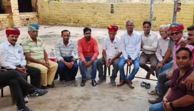 मेड़ता: शहर के गांधी चौक पर प्रेस क्लब की बैठक का हुआ आयोजन ,अनेक मुद्दों पर हुई चर्चा