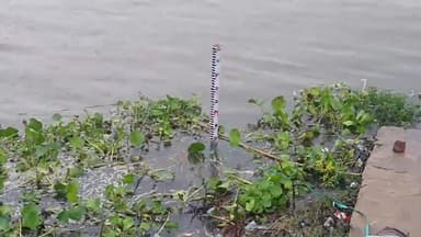 गाज़ीपुर: गाजीपुर गंगा तटवर्ती इलाकों में बाढ़ का बढ़ने लगा खतरा,1 सेंटीमीटर प्रति घंटे की रफ्तार से बढ़ रहा है गंगा का जलस्तर