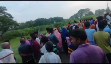 बुलंदशहर: कोतवाली नगर क्षेत्र के नया गांव के निकट एचटी लाइन की चपेट में आने से महिला मजदूर की हुई मौत