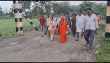 पचोर: हल्दीघाटी से संपूर्ण भारत की पैदल यात्रा कर उदनखेड़ी पहुंची साध्वी चारु दीदी, मंडी प्रांगण में सुनाएगी गो माता की महिमा