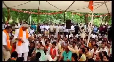 जोधपुर: मेडिकल कॉलेज इलाके में नहीं सहेगा राजस्थान अभियान के तहत कांग्रेस सरकार के खिलाफ भाजपा ने दिया धरना