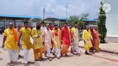 आगर: बैजनाथ महादेव मंदिर में मैनेजर द्वारा पंडितों को मंदिर में पूजन नहीं करने देने पर पंडितों ने कलेक्ट्रेट में सौंपा ज्ञापन