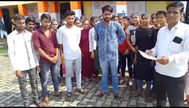 बकानी: नानोर उच्च माध्यमिक विद्यालय के प्राचार्य का एबीवीपी कार्यकर्ताओं ने किया घेराव