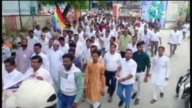 टोंक: टोंक सहित जिलेभर में मौन जुलूस निकालकर जैन समाज के लोगों ने जिला कलेक्टर और अन्य जगह पर उपखंड अधिकारी को सौंपा ज्ञापन
