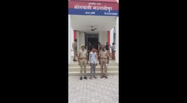 मऊरानीपुर: चोरी की मोटरसाइकिल के साथ एक चोर को मऊरानीपुर कोतवाली पुलिस ने किया गिरफ्तार