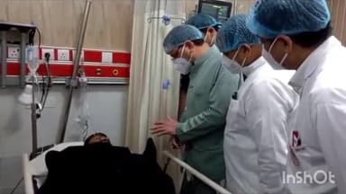 नरेन्द्रनगर: चमोली हादसे के घायलों का हालचाल जानने AIIMS पहुंचे CM पुष्कर सिंह धामी