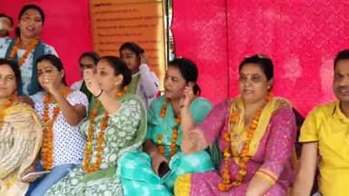 गंगानगर: जिला अस्पताल में राजस्थान नर्सेज संयुक्त संघर्ष समिति का 11 सूत्रीय मांग को लेकर अनिश्चितकालीन धरना जारी