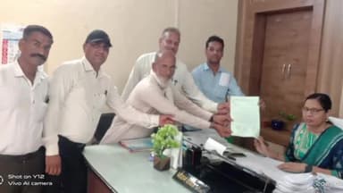 रामगंजमण्डी: भारतीय किसान संघ ने हर खेत पानी व रास्ते का कानूनी अधिकार दिलाने की मांग को लेकर उपखंड कार्यालय में SDM को दिया ज्ञापन