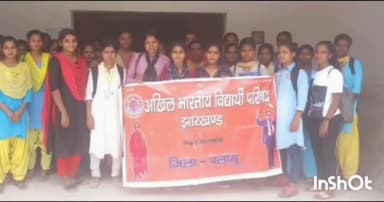 मेदिनीनगर (डालटनगंज): अखिल भारतीय विद्यार्थी परिषद योध सिंह नामधारी महिला महाविद्यालय परिसर मे महाविद्यालय इकाई का हुआ पुनर्गठन