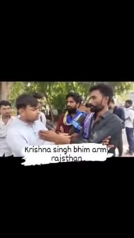 कृष्णा सिंह मेहर भीम आर्मी भारत एकता मिशन प्रदेश उपाध्यक्ष राजस्थान