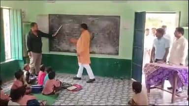 हमीरपुर: सुमेरपुर ब्लाक क्षेत्र में दूसरे दिन भी चला परिषदीय विद्यालयों को माडल बनाने का अभियान