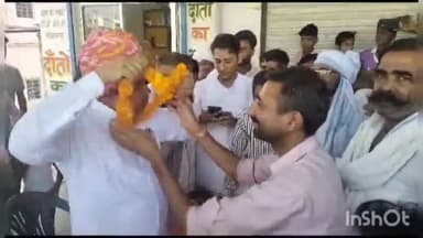 नांगल राजावतान: विधायक मुरारी लाल मीणा का अखिल भारतीय कांग्रेस कमेटी द्वारा प्रदेश चुनाव समिति (PEC) का सदस्य बनाने पर किया गया स्वागत