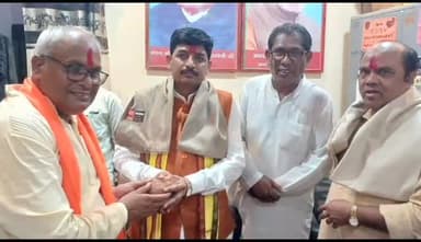 हटा: म.प्र. बांस शिल्प विकास बोर्ड अध्यक्ष घनश्याम पिरोनिया हटा पँहुचे ,विधायक कार्यलय में हुआ स्वागत