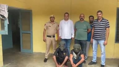 पंचकूला: खड़क मंगोली स्थित किराना स्टोर में चोरी करने वाले दोनों आरोपियों को सेक्टर-26 क्राइम ब्रांच की टीम ने कोर्ट में किया पेश