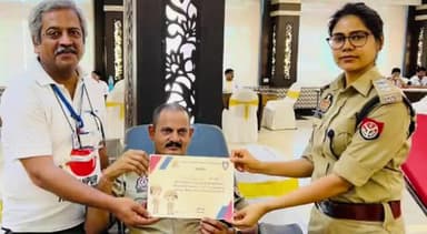 कानपुर: रायपुरवा के सिटी क्लब में थैलेसीमिया से पीड़ित बच्चों के लिए पुलिसकर्मियों ने रक्तदान शिविर का किया आयोजन