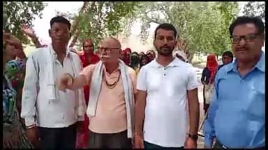 गंगानगर: पांच ई गांव में राष्ट्रीय मजदूर कांग्रेस इंटक यूनियन के पदाधिकारियों ने मनरेगा से की मुलाकात, डीएम को देंगे ज्ञापन