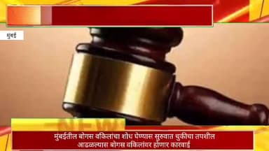 मुंबईतील बोगस वकिलांचा शोध घेण्यास सुरुवात, चुकीचा तपशील आढळल्यास बोगस वकिलांवर होणार कारवाई