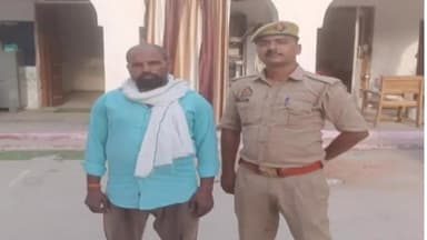 महसी: मथुरा में धान चराने की बात को लेकर मारपीट कर रहे एक आरोपी को खैरीघाट थाने की पुलिस ने किया गिरफ्तार भेजा न्यायालय।