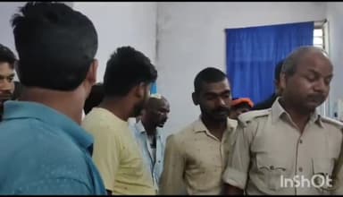 जमुई: मारपीट मामले के दो अभियुक्त और दो तस्कर को टाउन थाने की पुलिस ने किया गिरफ्तार, मेडिकल जांच के बाद भेजा जेल